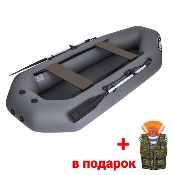 М-5 Оптима (300 см) Лодка (серая 2637)