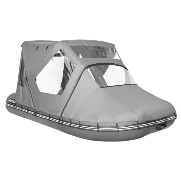 Тент трансформер комби для лодки Фрегат 430 F